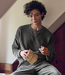 Haven Well Within Corded Velour Crewneck Pullover carousel Product Image 4