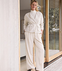 Haven Well Within Brushed Terry Open Front Jacket carousel Product Image 5