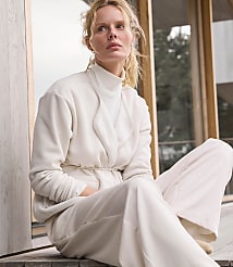 Haven Well Within Essential Organic Cotton Mock Neck Long Sleeve Tee carousel Product Image 4