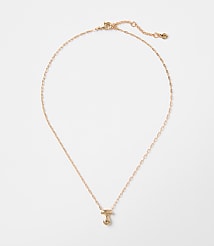 Bubble Letter Initial Necklace carousel Product Image 1
