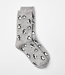 Penguin Cozy Crew Socks carousel Product Image 1