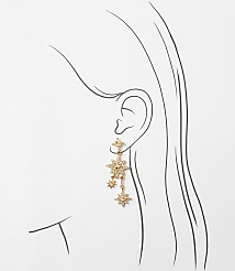 Shooting Star Drop Earrings carousel Product Image 2