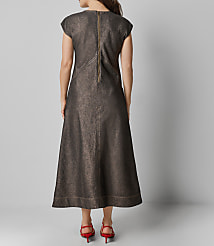 Lilla P Metallic Seamed Maxi Dress carousel Product Image 2