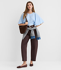 Flutter Sleeve Keyhole Blouse carousel Product Image 2