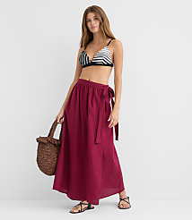 LOFT Beach Striped Triangle Bikini Top carousel Product Image 3