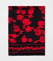 Floral Softened Scarf carousel Product Image 2