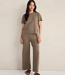 Haven Well Within Relaxed Jersey Wide Leg Pants carousel Product Image 2