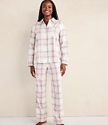 Haven Well Within Lightweight Flannel Frosted Plaid Pajama Pants carousel Product Image 2