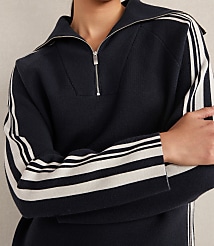 Haven Well Within Sporty Stripe Half-Zip Pullover carousel Product Image 3