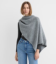 Cozy Asymmetrical Poncho carousel Product Image 1