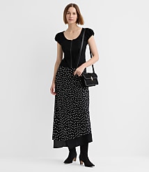 Zip Bubble Sleeve Top carousel Product Image 3