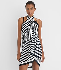 LOFT Beach Striped Sarong carousel Product Image 1