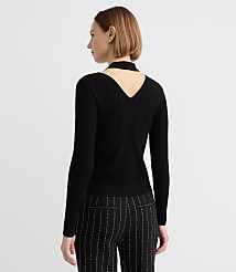 Halter Cutout Cardigan carousel Product Image 3