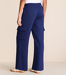 Lou & Grey Scubasoft Straight Leg Cargo Pants carousel Product Image 3