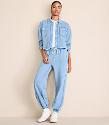 Lou & Grey Seamed Joggers
