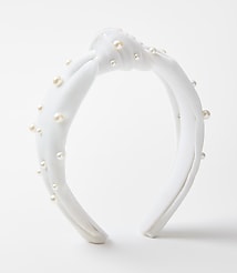 Pearlized Velvet Knot Headband carousel Product Image 1
