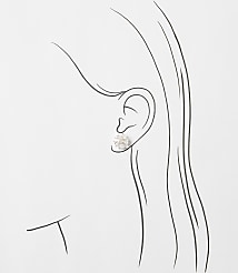 Sparkle Flower Stud Earrings carousel Product Image 2