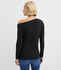 Asymmetrical Off The Shoulder Top carousel Product Image 3