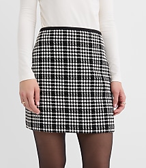 Checked Mini Wrap Skirt carousel Product Image 2
