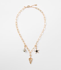 Sparkle Charm Necklace Set carousel Product Image 1