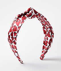 Heart Satin Knot Headband carousel Product Image 1