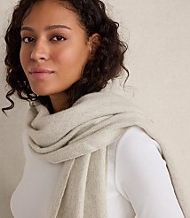 Haven Well Within Cashmere Herringbone Woven Scarf carousel Product Image 3