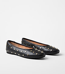Studded Ballet Flats carousel Product Image 1