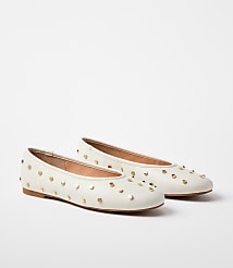 Studded Ballet Flats carousel Product Image 1