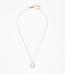 Mother Of Pearl Center Necklace carousel Product Image 1