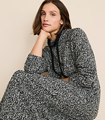 Petite Lou & Grey Colorblock Drawstring Neck Maxi Sweater Dress carousel Product Image 2