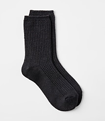 Lou & Grey Waffle Crew Socks carousel Product Image 1