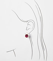Sparkle Pull Through Earrings carousel Product Image 2
