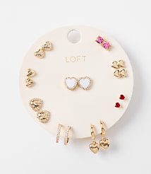 Heart Stud Earring Set carousel Product Image 1