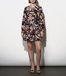 Greylin Astrid Floral Pleated Mini Dress carousel Product Image 1