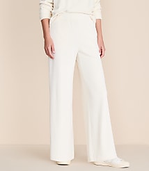 Petite Lou & Grey Ribbed Velour Side Slit Wide Leg Pants carousel Product Image 2