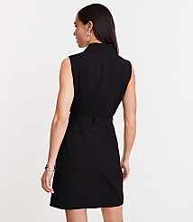 LOFT Versa Seasonless Stretch Vest Mini Pocket Dress carousel Product Image 3