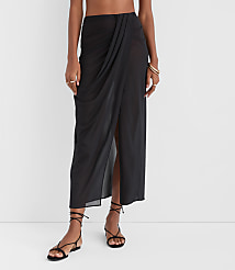 LOFT Beach Mesh Pareo Skirt carousel Product Image 2