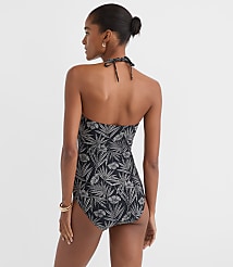 LOFT Beach Palm Wire Bandeau One Piece Swimsuit carousel Product Image 3