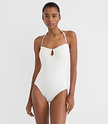 LOFT Beach Wire Bandeau One Piece Swimsuit carousel Product Image 1