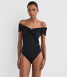 LOFT Beach Twist Over The Shoulder One Piece Swimsuit carousel Product Image 2