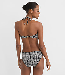LOFT Beach Palm Hook Keyhole Bandeau Bikini Top carousel Product Image 3