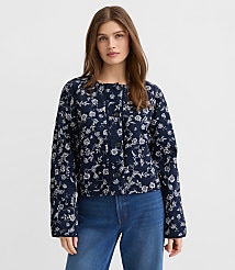 Floral Quilted Jacket carousel Product Image 1