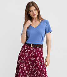 Everyday V-Neck Tee carousel Product Image 1