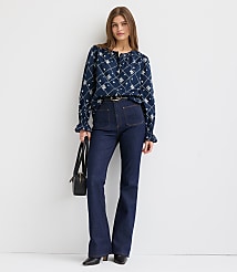 Bouquet Ruffle Cuff Blouse carousel Product Image 4