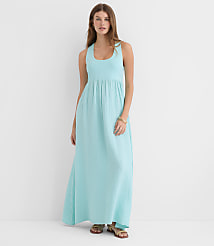 LOFT Beach Triple Cloth Mixed Media Maxi Pocket Dress carousel Product Image 2