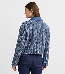 Denim Tweed Jacket carousel Product Image 3