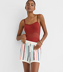 LOFT Beach Mesh One Piece Swimsuit carousel Product Image 2