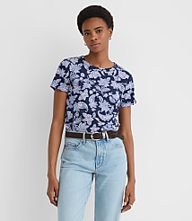 Paisley Everyday Crew Tee carousel Product Image 1