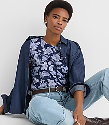 Paisley Everyday Crew Tee carousel Product Image 2