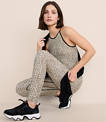 Lou & Grey Spotted Luvstretch Active Halter Top carousel Product Image 2